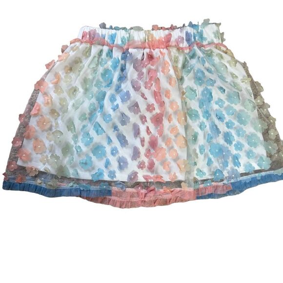pants store Dresses & Skirts - NWT. Pants Store Multi Floral Large Skirt.